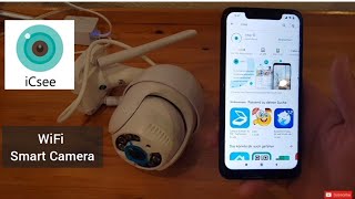 iCSee App WiFi Smart Camera Setup [upl. by Cardie]