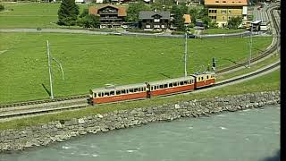 Swiss Railway Journeys  The Jungfrau Railways Part 1 BOBSPBBLM [upl. by Llyrpa]