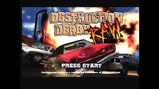 Playthrough PSX Destruction Derby Raw [upl. by Alduino]