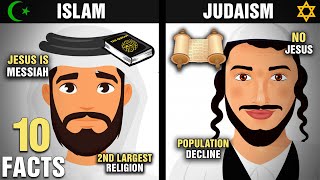 10 Biggest Differences Between ISLAM amp JUDAISM [upl. by Kutchins]