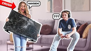 IGNORING My CRUSH For 24 HOURS To See How She REACTS PRANK FUNNY CHALLENGE🤫🙉Hayden Haas [upl. by Neraj630]