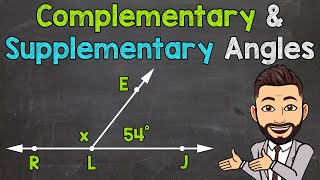 Complementary Angles amp Supplementary Angles  Math with Mr J [upl. by Nerot323]