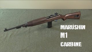 WWII Airsoft Company HQ Marushin M1 Carbine CO2 review [upl. by Lucchesi]