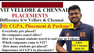 Placements at VIT  Chennai amp Vellore Part 1 [upl. by Seiter]