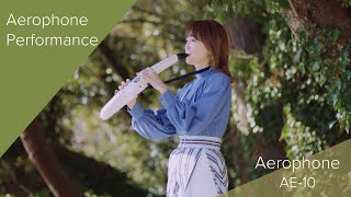 Roland Aerophone AE10 Performance [upl. by Brier767]