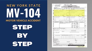 Filing a NY DMV MV104 Form After an Accident [upl. by Anekam]