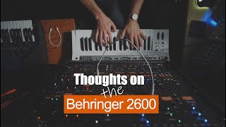 Behringer 2600 [upl. by Lledniuq847]