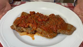 Carne alla Pizzaiola ricetta Originale [upl. by Lourdes469]