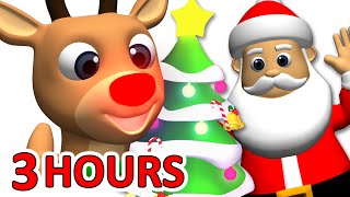 quotKids Christmas Songsquot 3 Hours  Rudolf Santa Claus Frosty amp More Children Busy Beavers [upl. by Pascale375]