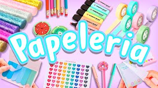 CREA TU PROPIA PAPELERIA 10 IDEAS FACILES EN CASA  Tutoriales Belen [upl. by Saint976]