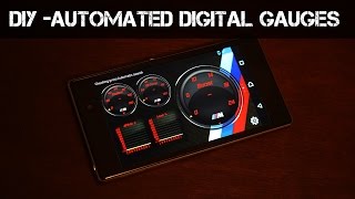 How to make Digital Gauges with an old Smartphone [upl. by Serle933]