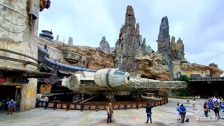 Star Wars Land Tour  Full Disneylands Galaxys Edge Tour [upl. by Nawrocki73]