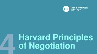 The Harvard Principles of Negotiation [upl. by Staffan940]