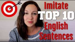 How to Pronounce TOP 10 English Sentences [upl. by Lustick]