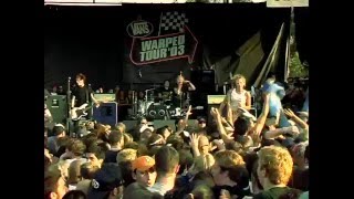 Sum 41  Over my Head Live at Warped Tour 2003 [upl. by Niwdla335]