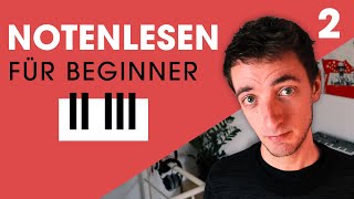 NOTENLESEN  Klavier lernen  TheorieBasics 2  Noten lernen [upl. by Uoliram63]