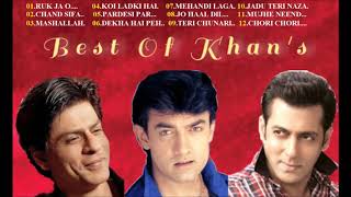 Best of Shahrukh Amir Salman khan Bollywood songs collectionsJukebox [upl. by Sandy]