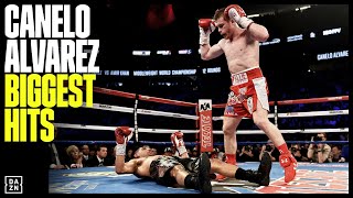 Seven Minutes Of Canelos Biggest Hits amp KOs [upl. by Enilrad]