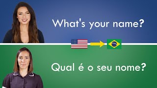 Portuguese Conversation for Beginners  BR Portuguese [upl. by Renault]