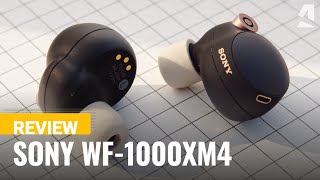 Sony WF1000XM4 true wireless earbuds full review [upl. by Gerri]