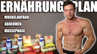 ERNÄHRUNG  So erreichst du deinen Traumkörper   Ernährungsplan und Supplements [upl. by Eryn693]