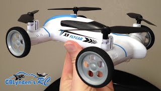 Syma X9 Flying Car Quadcopter Drone Unboxing Maiden Flight amp Drive and Review [upl. by Aicyle279]