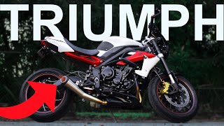 Why I Bought a Triumph Street Triple R  AND YOU SHOULD TOO [upl. by Eilujna551]