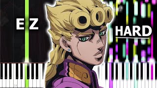 GIORNOS THEME but it gets from Easy to IMPOSSIBLE [upl. by Kate]