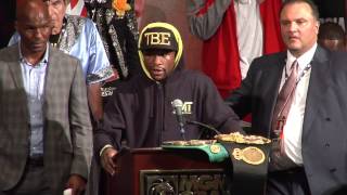 Mayweather vs Canelo Post Fight Press Conference EXCLUSIVE [upl. by Hollyanne]