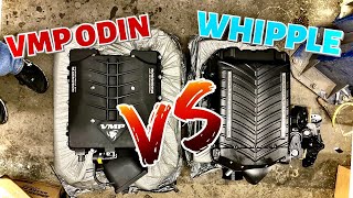 Mustang VMP Odin VS Whipple 30 Supercharger Head To Head Comparison part 1 [upl. by Marice841]