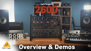 Behringer 2600 First Demos and Overview [upl. by Atinal539]