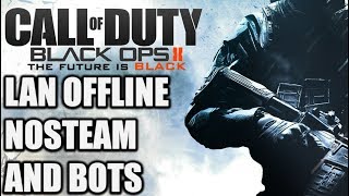 BlackOps 2 make Server LAN Nosteam amp Bots [upl. by Guss197]