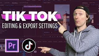 How to EXPORT high quality VIDEOS FOR TIKTOK In 2020 Bit Rate amp Dimensions in Premiere Pro [upl. by Nellir]