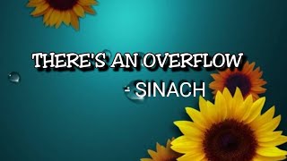 SINACH THERES AN OVERFLOW LYRICS [upl. by Yruok]