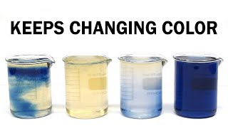 Recreating the BriggsRauscher oscillating reaction [upl. by Aihtibat]