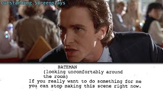 American Psycho  The BreakUp Scene [upl. by Arocahs]