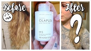 OLAPLEX No 3 REVIEW amp DEMO [upl. by Kopaz]