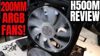 Cooler Master Mastercase H500M UnboxingReview ARGB FANS and Controller [upl. by Dempstor]