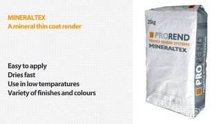 How To Apply Mineral Thin Coat Render [upl. by Egiarc516]