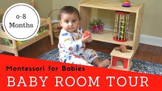 Montessori Baby Room Tour  Montessori for Babies [upl. by Dyob]