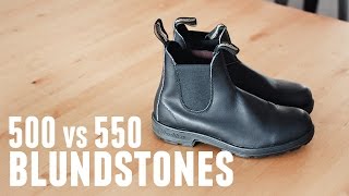 Blundstone Boots Review Original 500 vs Super 550 — HD [upl. by Alleacim]