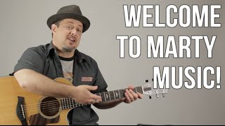 Welcome To Marty Music [upl. by Gnik]