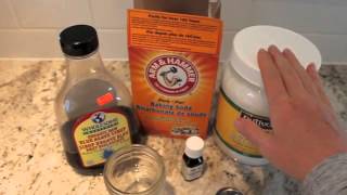 DIY Toothpaste Recipe  how to make toothpaste with just 3 ingredients [upl. by Tacita]