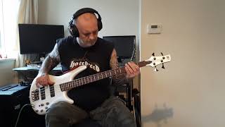 Testament Electric Crown Bass Cover [upl. by Ahsiekyt]