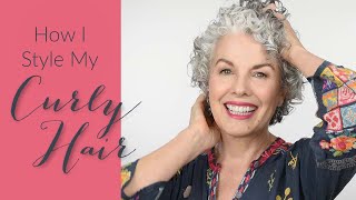 KerryLou’s Curly Hair Routine – Define curl tame frizz and add volume [upl. by Livesay]