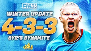 433 TACTIC FOR FM23 WINTER UPDATE [upl. by Penoyer794]