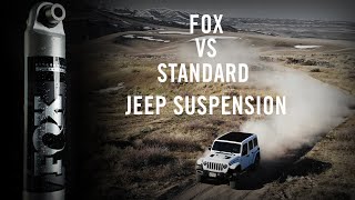 How Performance Series 20 Shocks Improve a Standard Jeeps Handling  FOX [upl. by Misak]