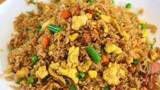 BETTER THAN TAKEOUT AND EASY  Egg Fried Rice Recipe [upl. by Tice]