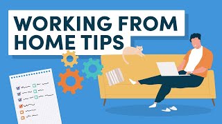 Working from Home 10 Tips to Stay Motivated and Productive [upl. by Brause]