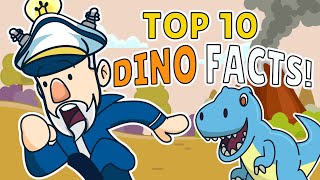 Top 10 Dinosaur Facts  Dinosaur Facts for Kids [upl. by Lind]